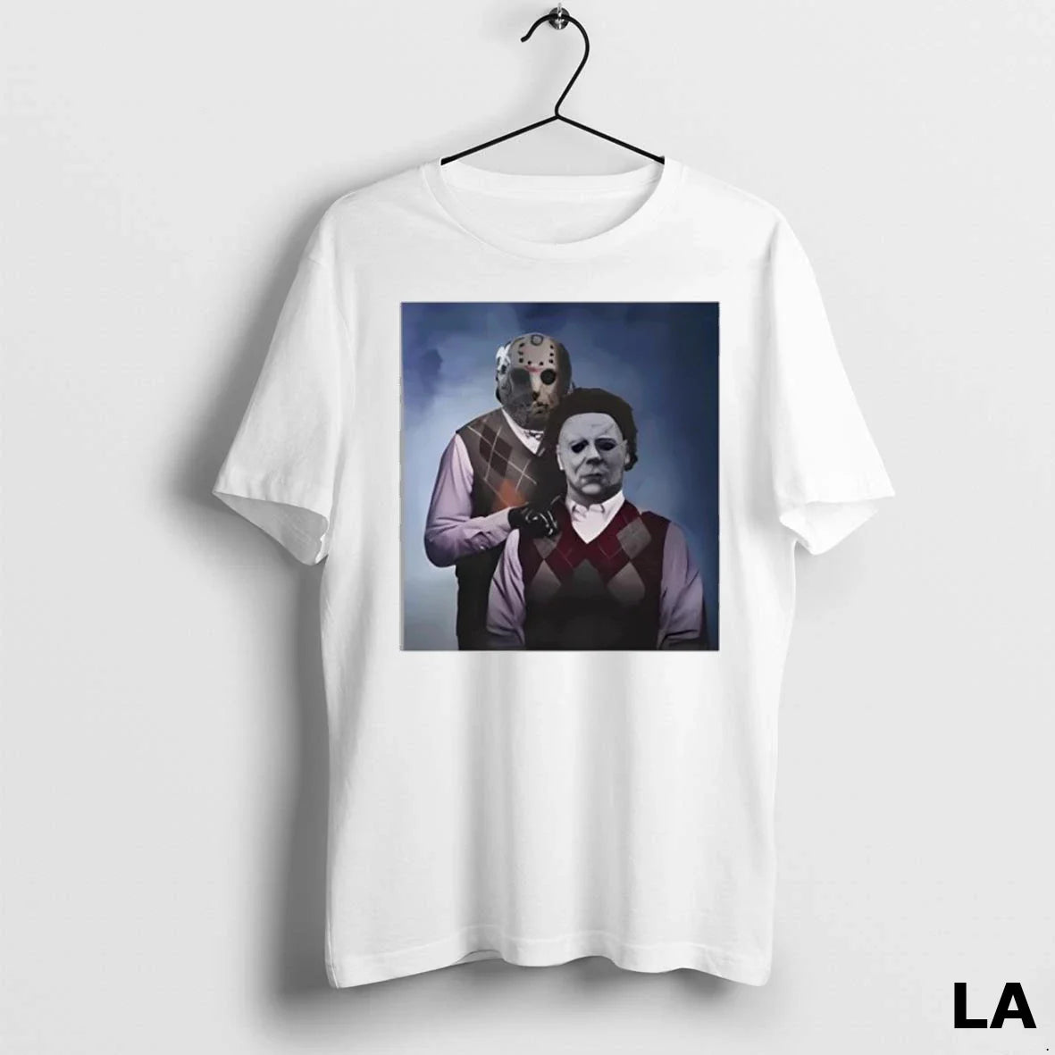 Original Michael Myers Jason Mashup TShirt Designer Gift