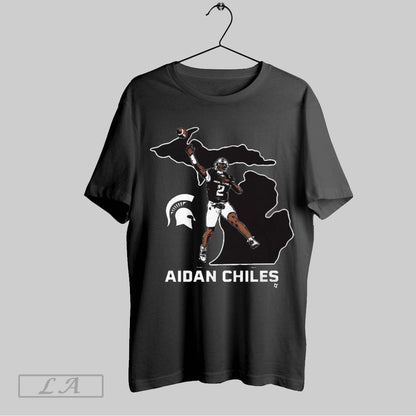 Original Michigan State Spartans Football Aidan Chiles State Star