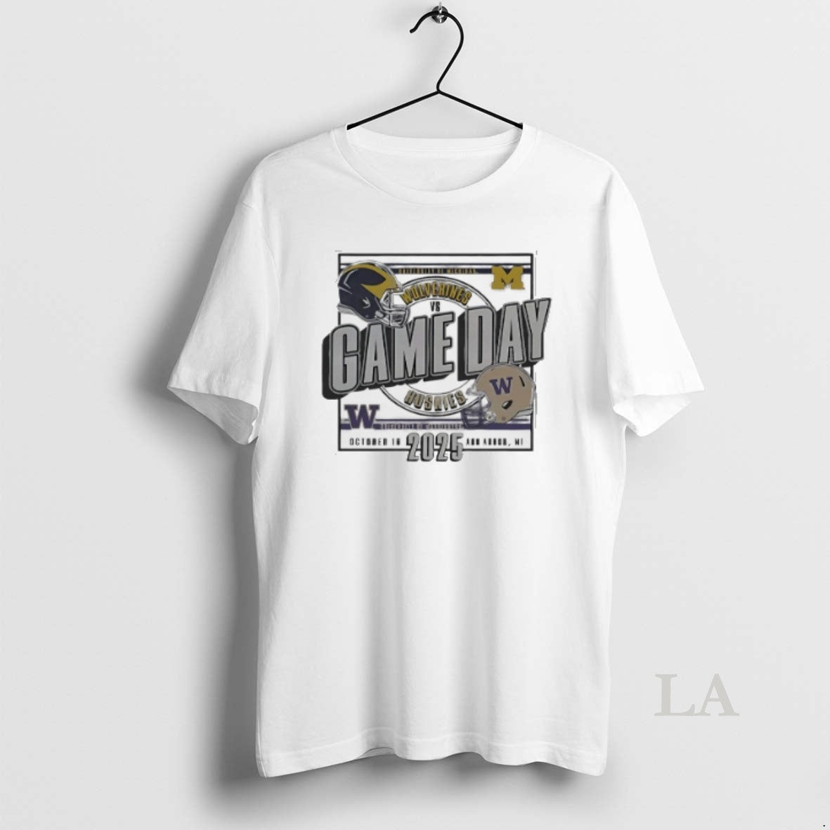 Original Michigan Wolverines Vs Washington Huskies Gameday 2025 Tank