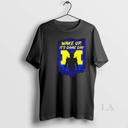 Original Michigan Wolverines Wake Up Its Game Day Shirt Elegant