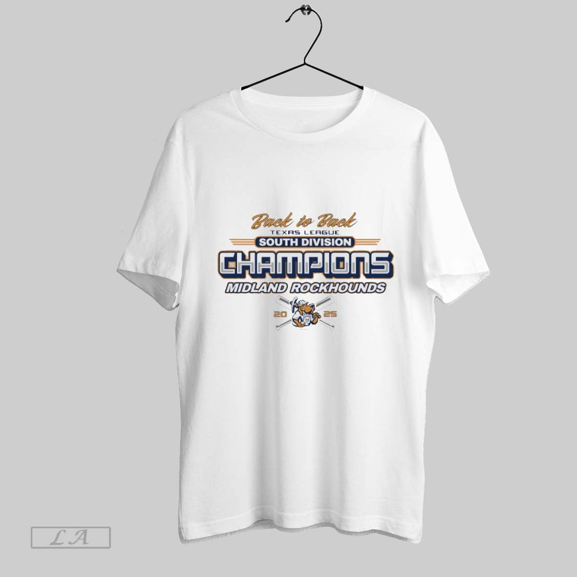 Original Midland Rockhounds Back To Back 2025 Texas League South