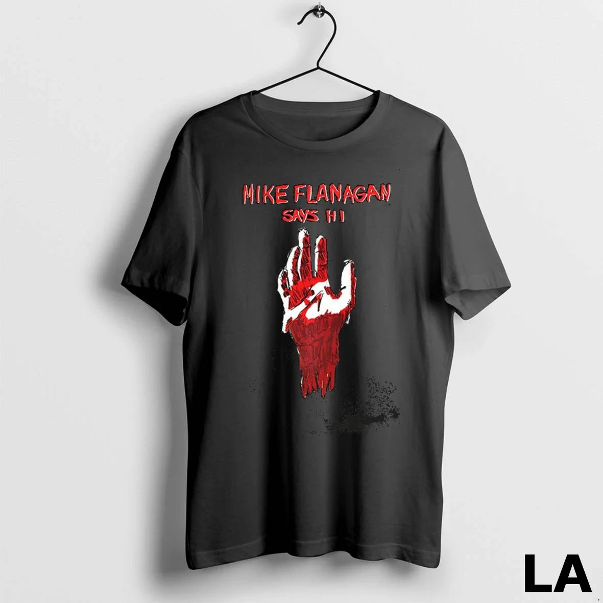 Original Mike Flanagan Says Hi Mangled Hand Tee Designer Collection