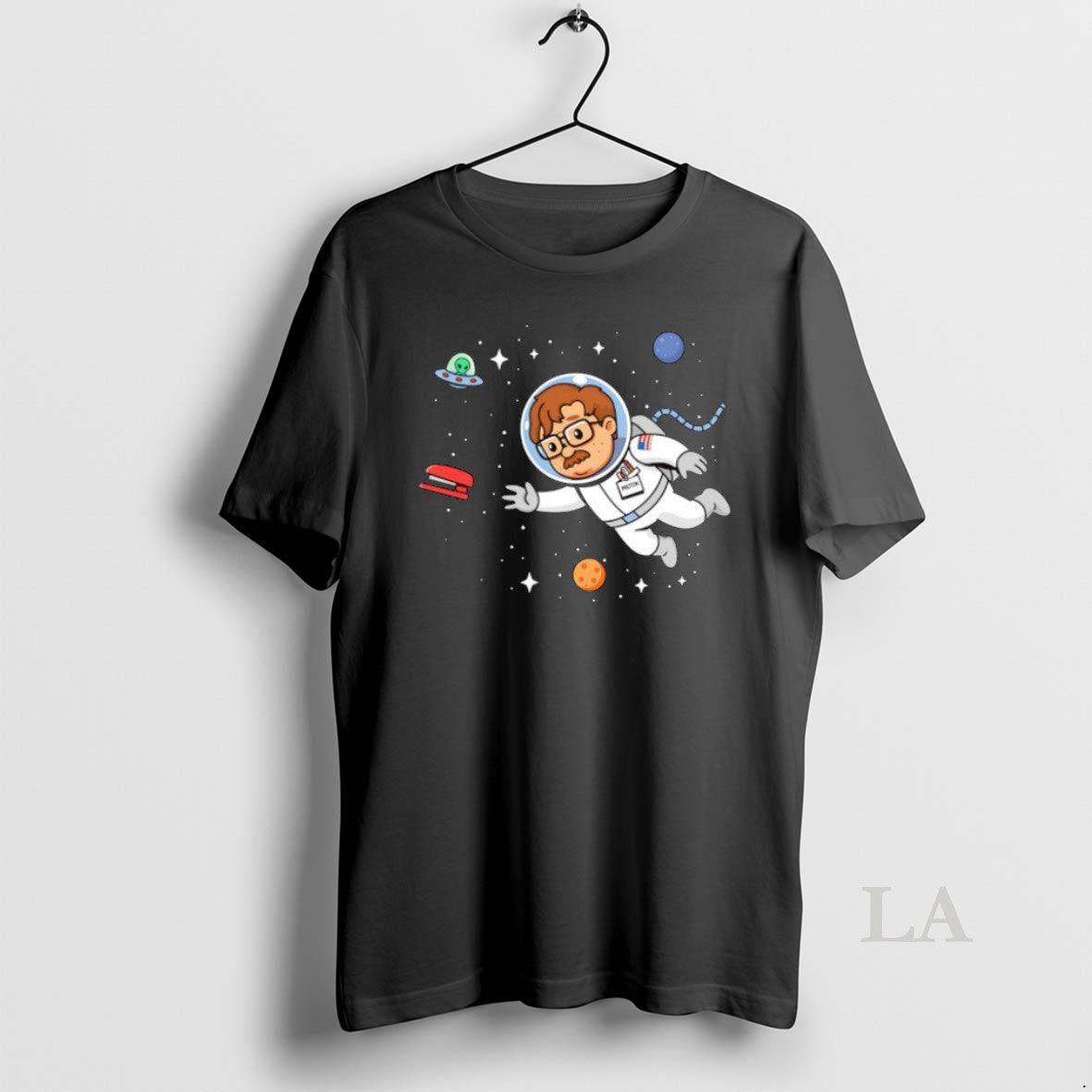 Original Milton Waddams From Office Space As Astronaut Chasing His