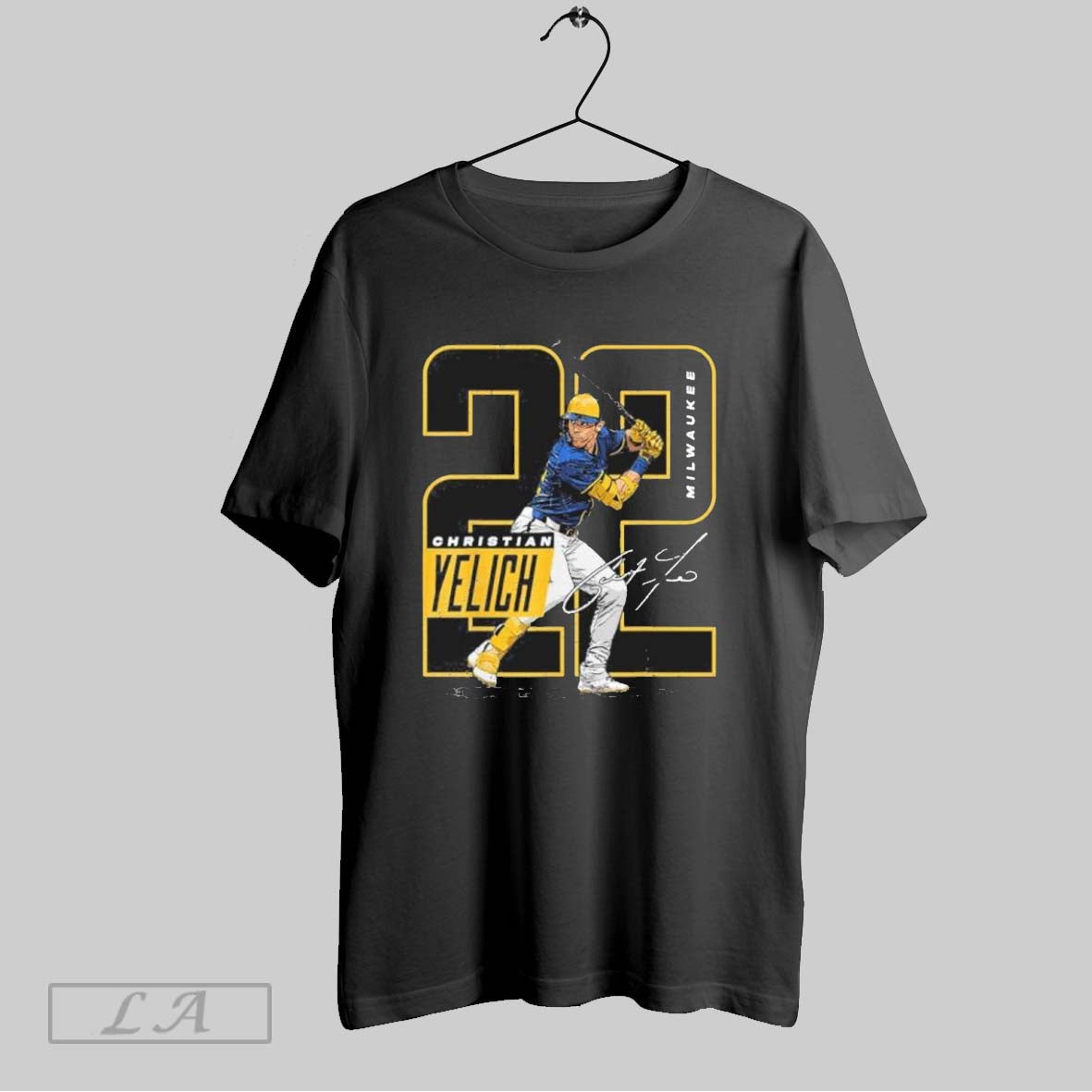Original Milwaukee Brewers Christian Yelich Postseason Sweatshirt