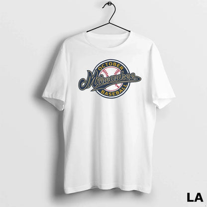 Original Milwaukee Brewers October Baseball Shirt Vintage Apparel