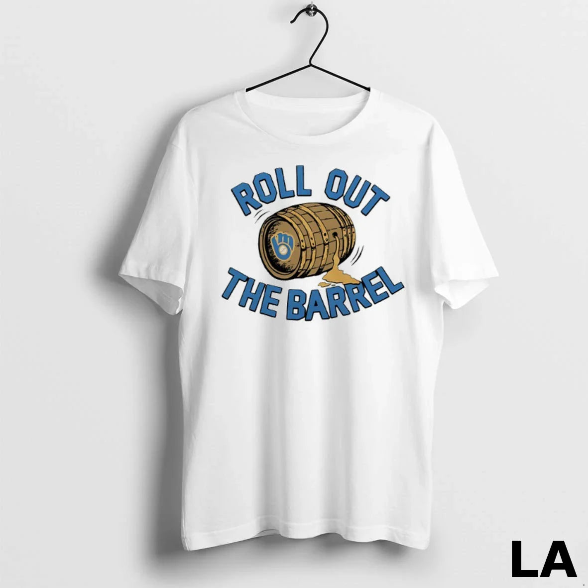 Original Milwaukee Brewers Roll Out Barrel Shirt Elegant Fashion