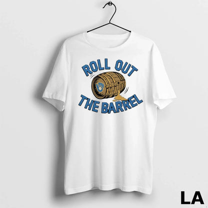 Original Milwaukee Brewers Roll Out Barrel Shirt Elegant Fashion