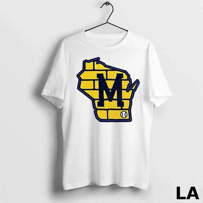 Original Milwaukee Brewers Wisconsin Brick Logo Sweatshirt Premium