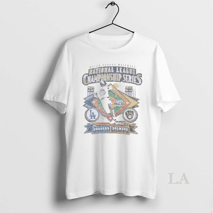 Original Milwaukee Brewers Vs La Dodgers 2025 Nlcs Match Up Dueling