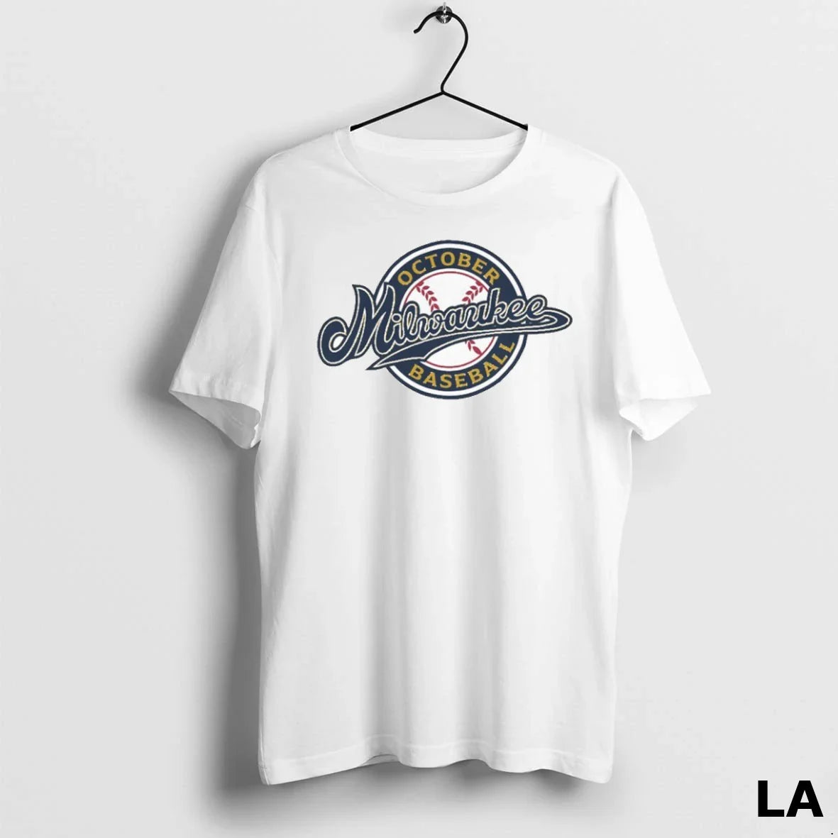 Original Milwaukee October Baseball Tee Trendy Gift