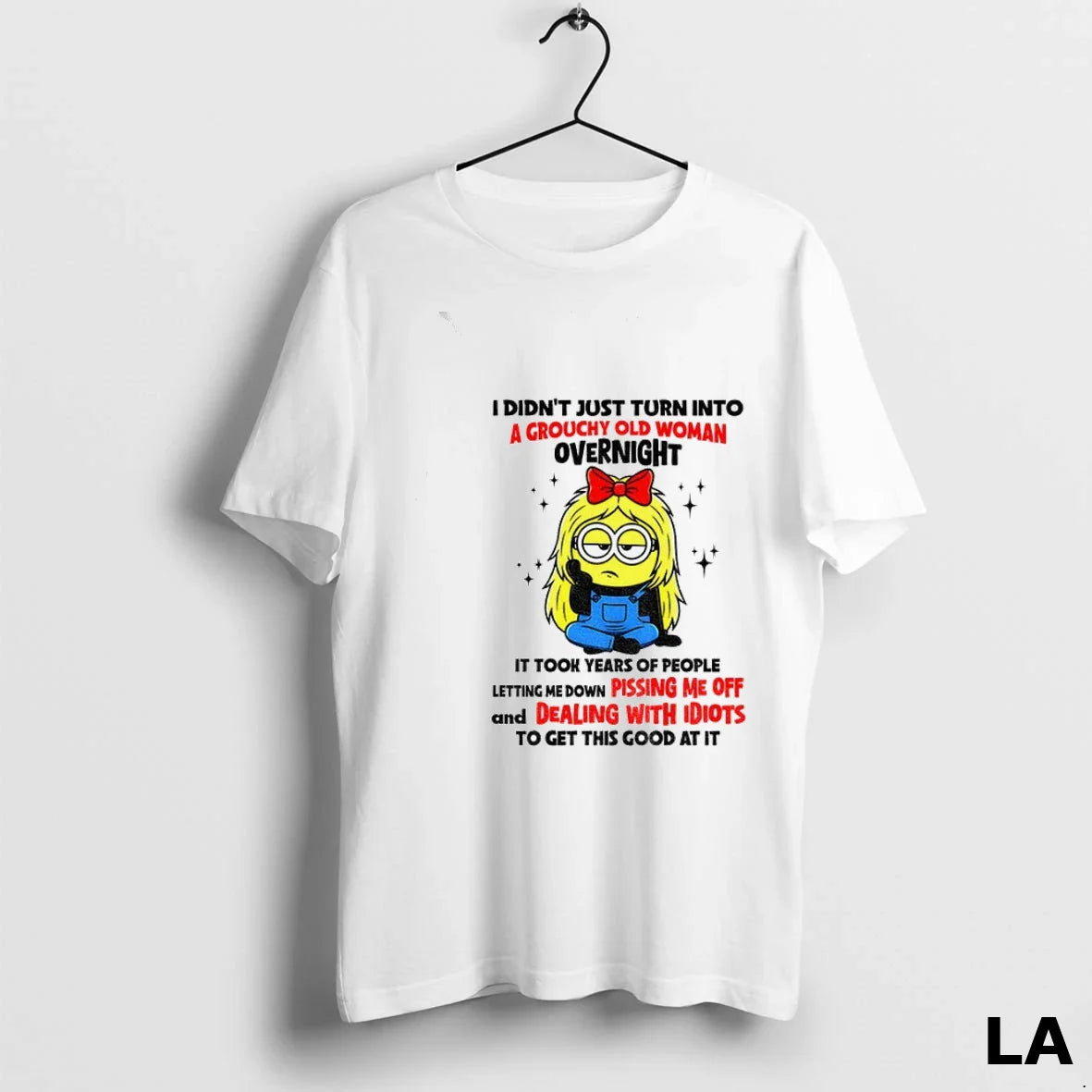 Original Minion I Didnt Just Turn Into Grouchy Old Overnight Tank Top