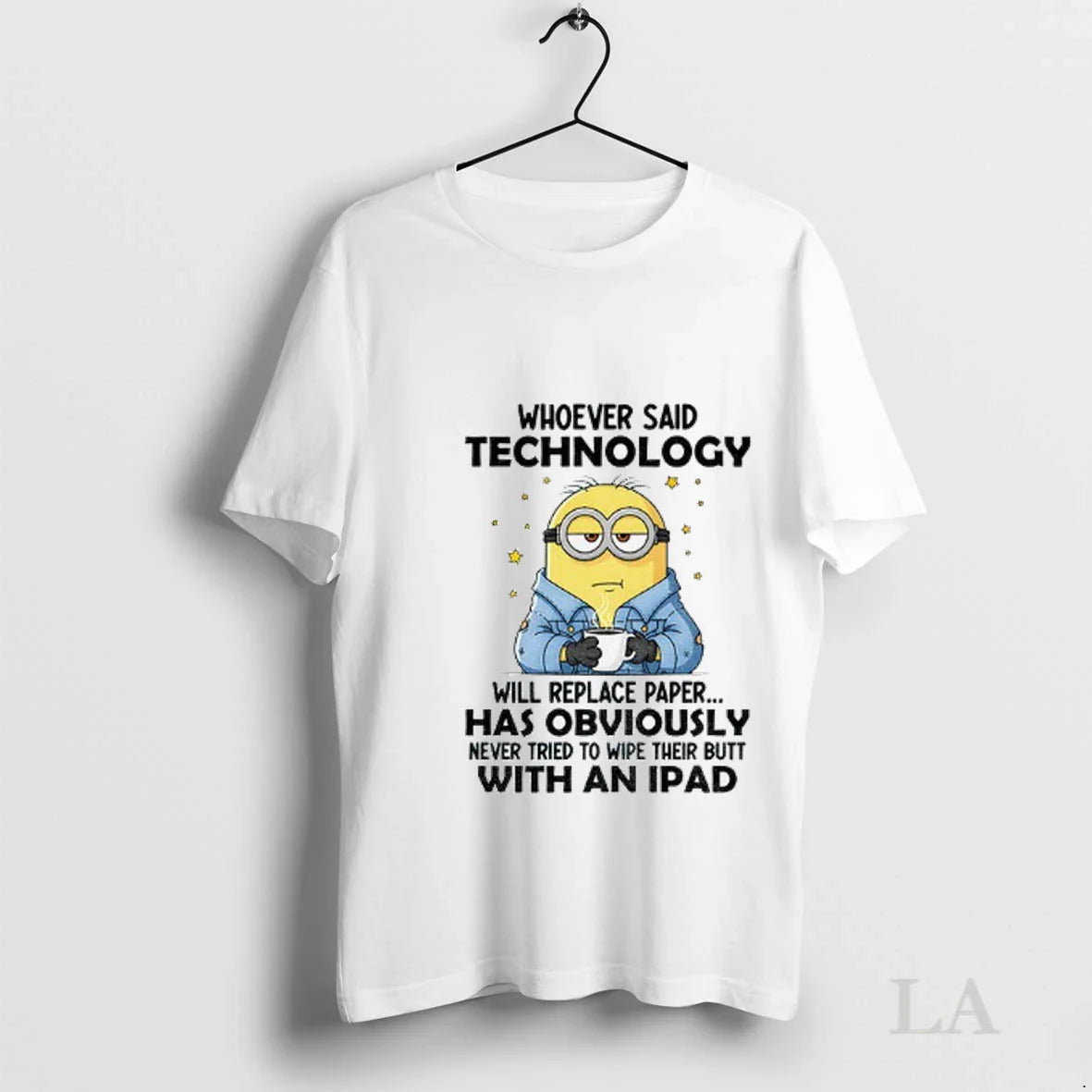 Original Minion Whoever Said Technology Will Replace Paper Has