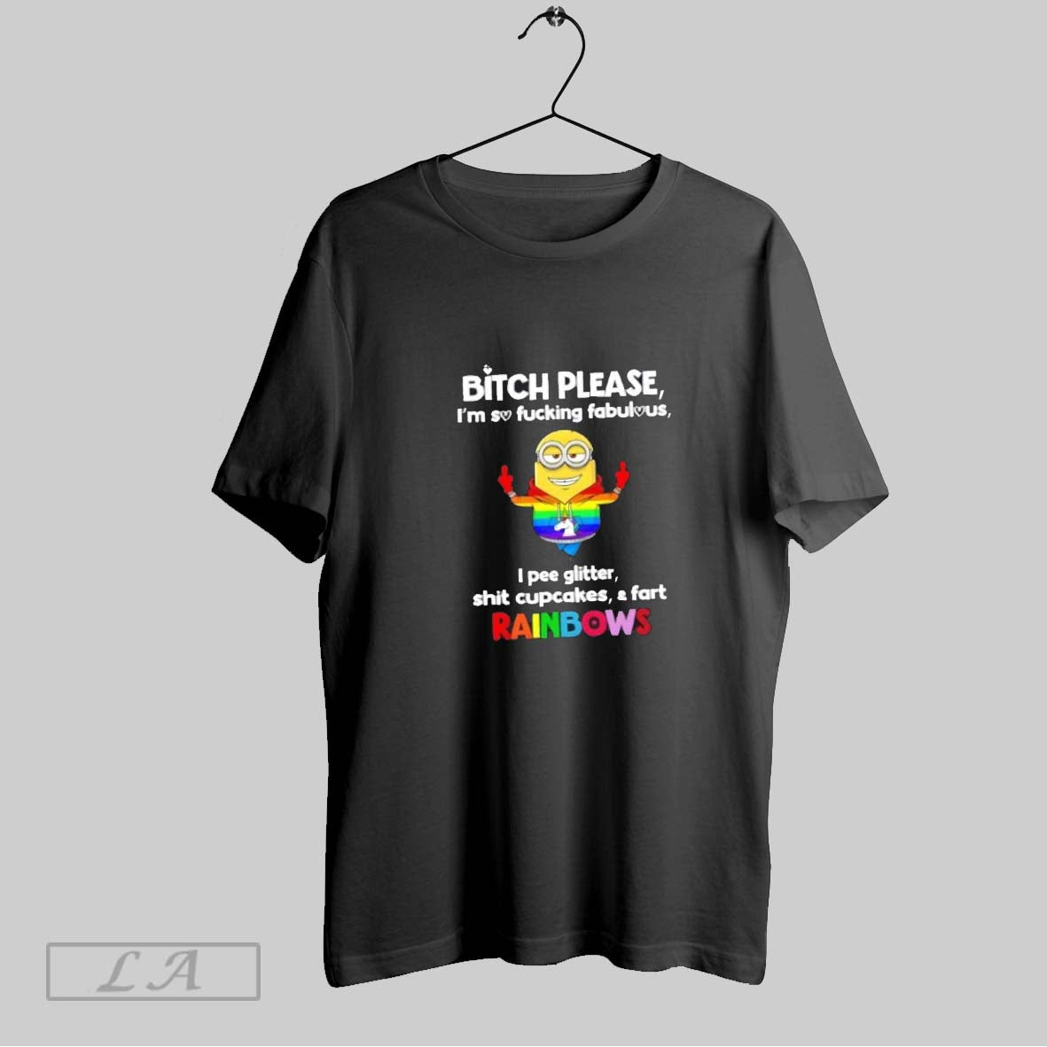Original Minions Bitch Please Im So Fucking Fabulous I Pee Glitter