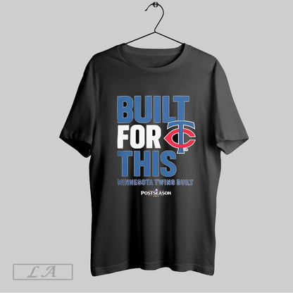 Original Minnesota Twins Built This October 2025 Postseason Tank Top