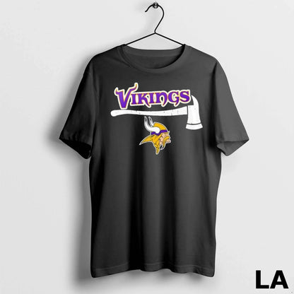 Original Minnesota Vikings Firefighter Appreciation Day 2 Sided Tank