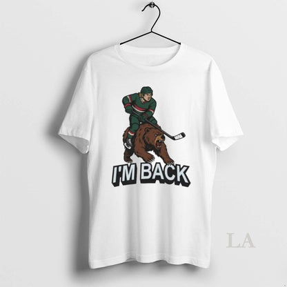 Original Minnesota Wild Hockey Im Back Ornaments Hoodie Authentic