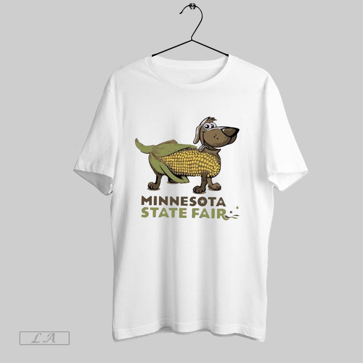Original Minnesota State Fair Corn Dog TShirt Modern Art