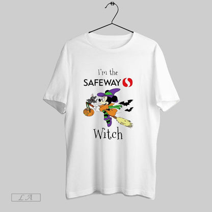 Original Minnie Mouse Im Safeway Witch Trick Or Treat Halloween Shirt
