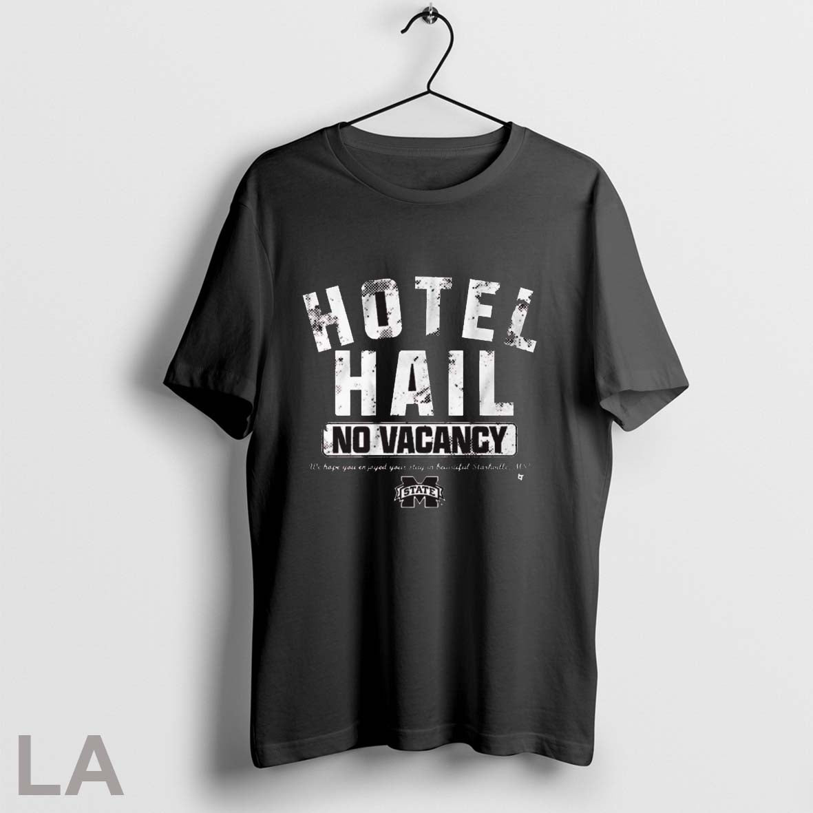 Original Mississippi State Bulldogs Football No Vacancy Hotel Hail We