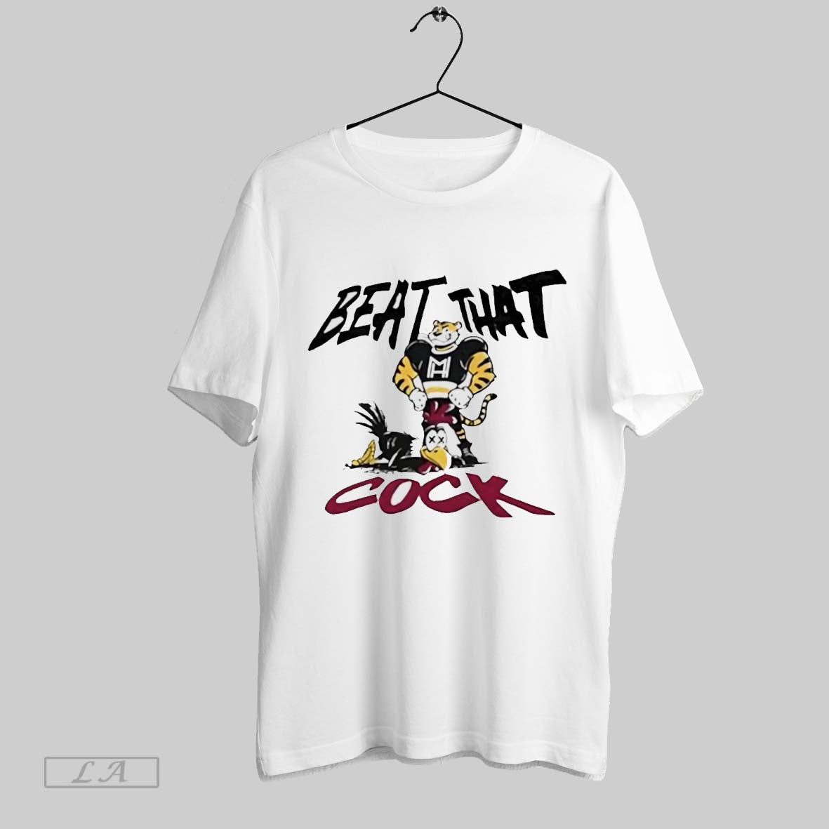 Original Missouri Tigers Beat That Cock Mascot Shirt Authentic Art