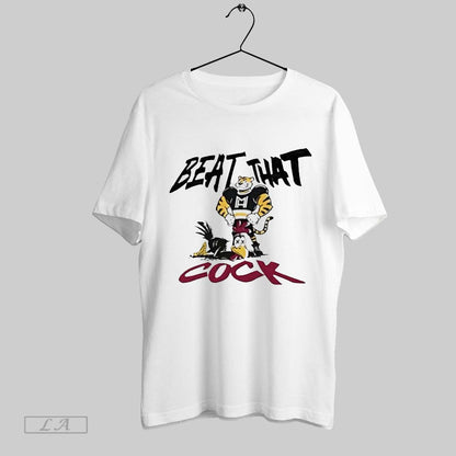Original Missouri Tigers Beat That Cock Mascot Shirt Authentic Art