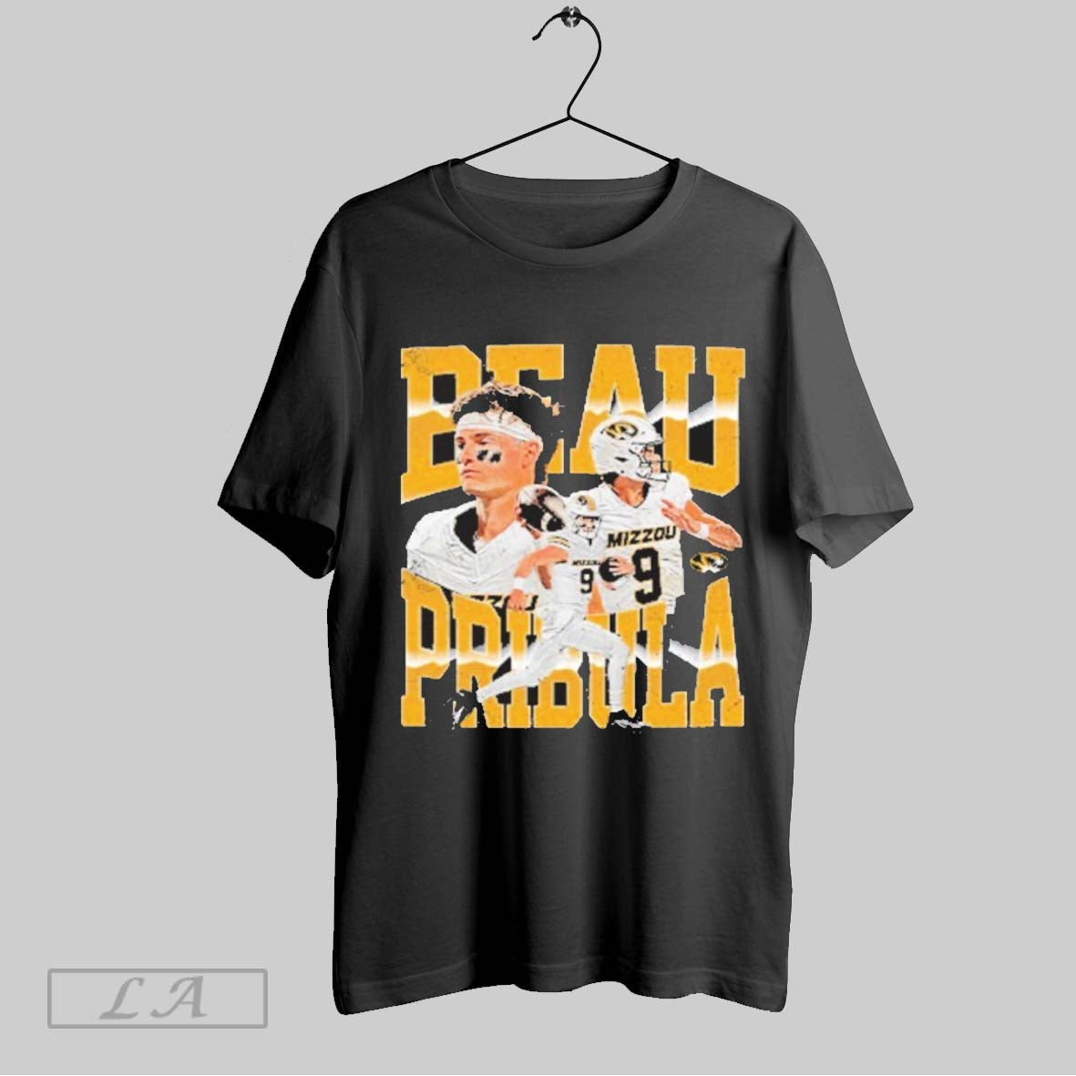 Original Mizzou Tigers Beau Pribula 9 Character Tee Trendy Style