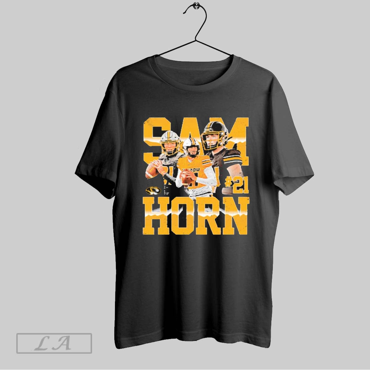 Original Mizzou Tigers Ncaa Football Nil Sam Horn 21 Character Tank