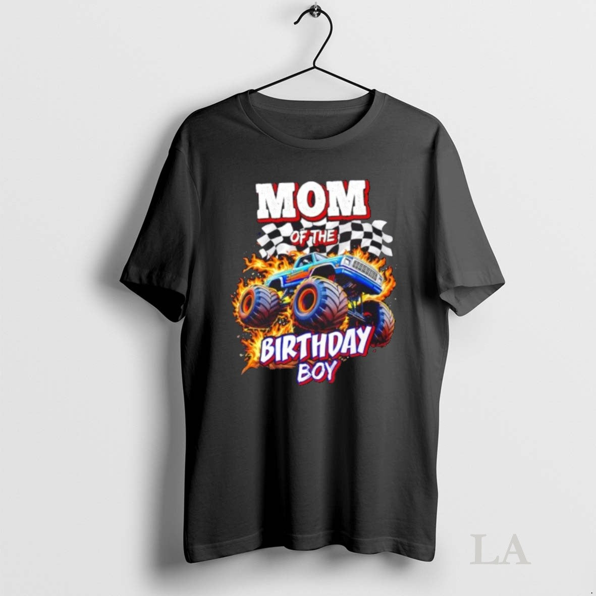 Original Mom Monster Truck Tank Top Elegant Apparel