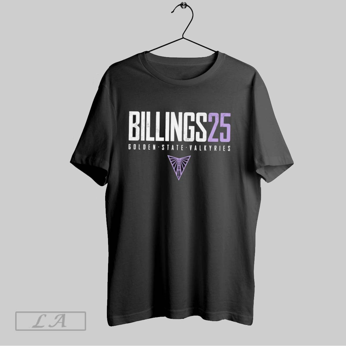 Original Monique Billings 25 Golden State Valkyries Wnba Elite Tee