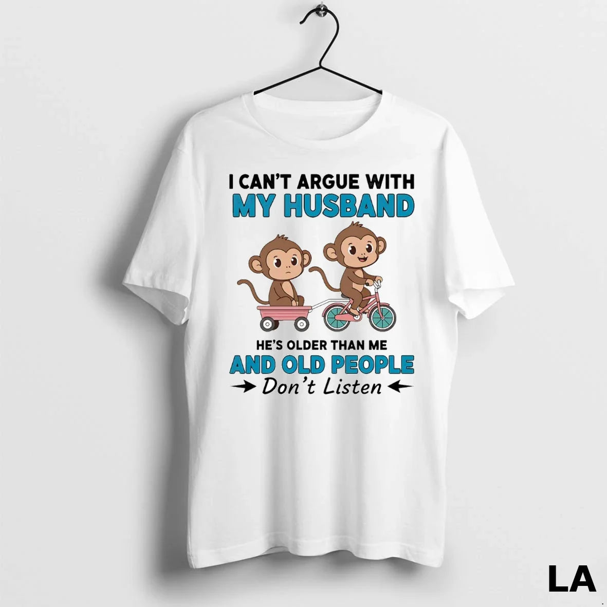 Original Monkey I Cant Argue My Husband Hes Older Than Me Sweatshirt