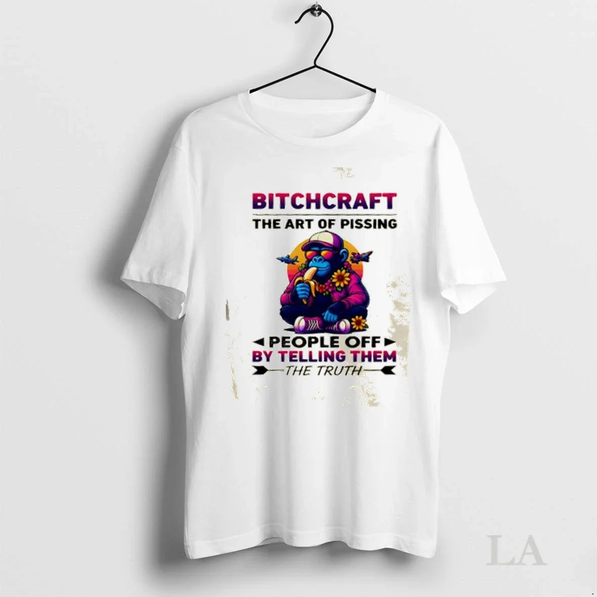 Original Monkey Bitchcraft Art Pissing People Off Telling Them Truth