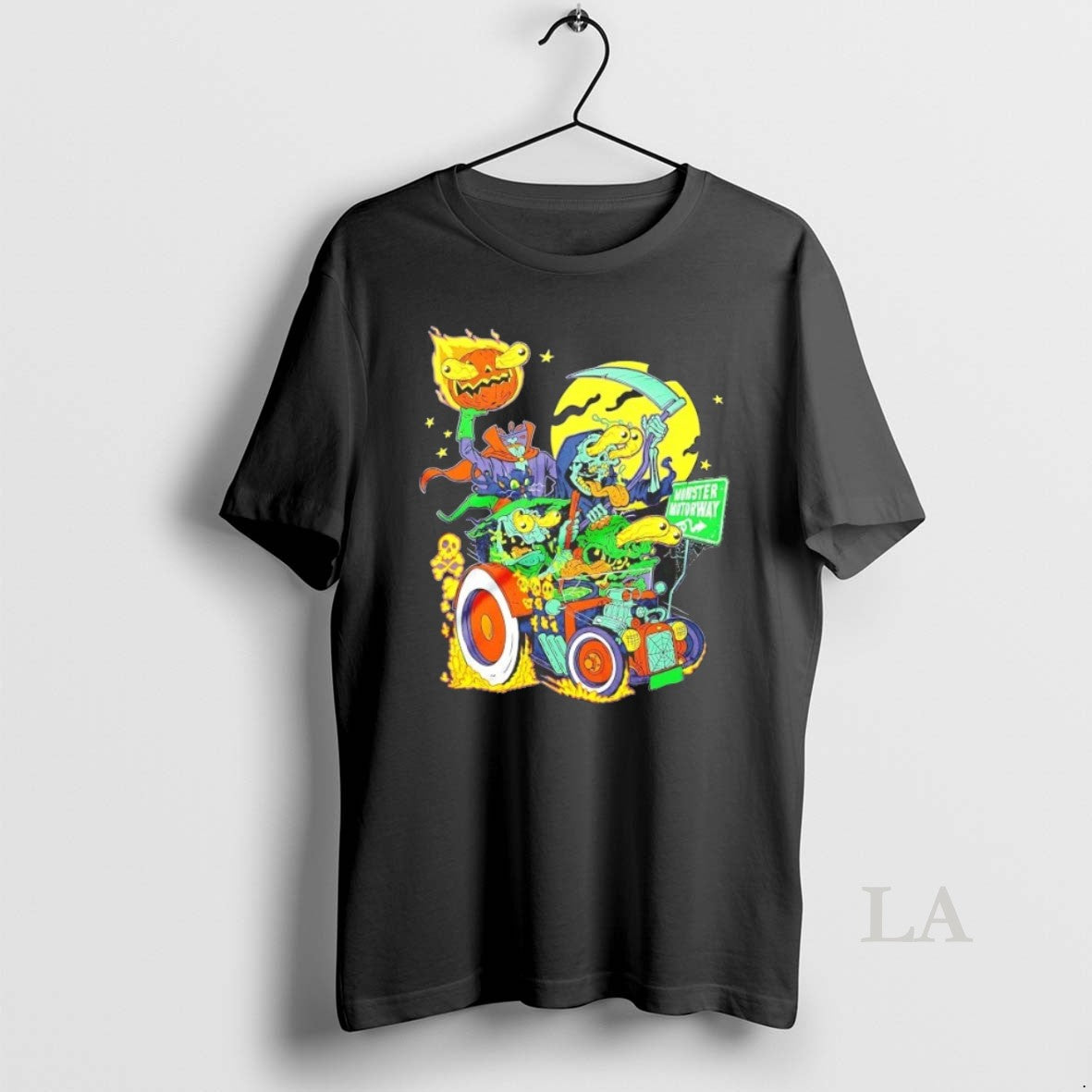 Original Monster Motorway Halloween TShirt Modern Merch