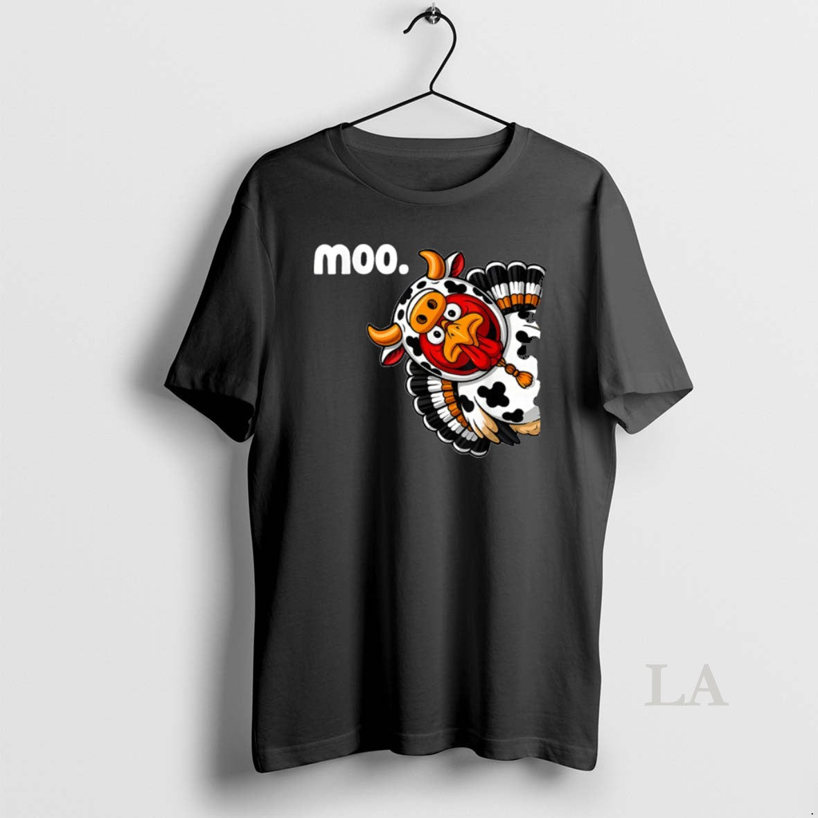 Original Moo Turkey Cow Costume Fall Thanksgiving Tank Top Premium