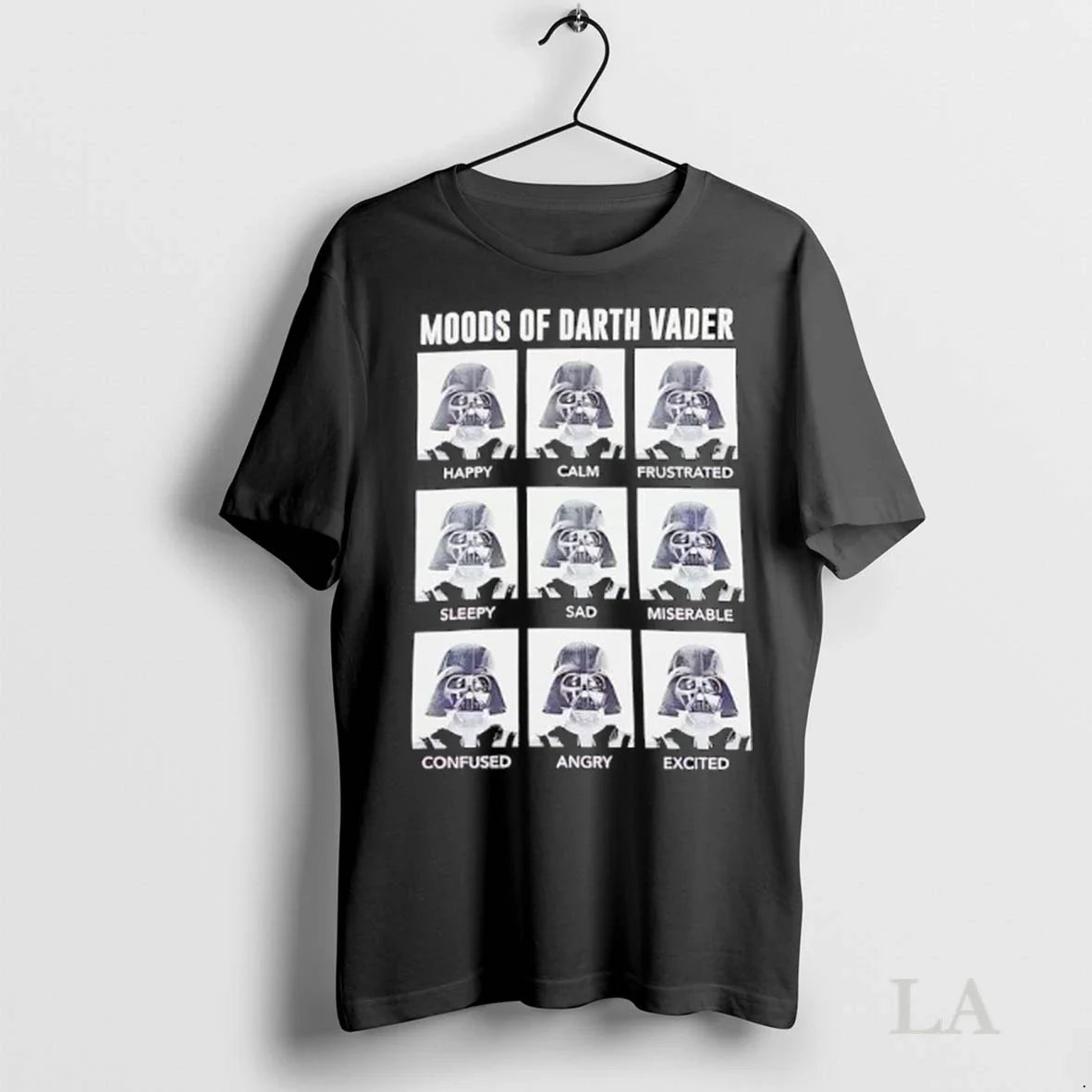 Original Moods Darth Vader Happy Calm Frutrated Sleepy Sad Miserable