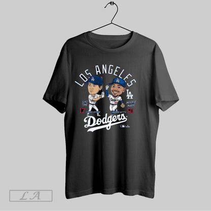Original Mookie Betts Shohei Ohtani Los Angeles Dodgers Player Duo