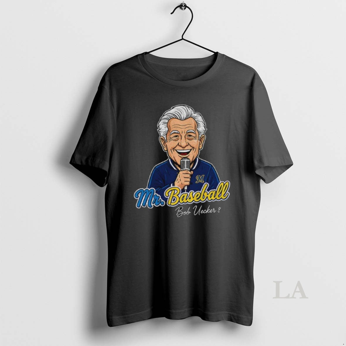 Original Mr Baseball Bob Uecker Milwaukee Brewers Baseball Tribute