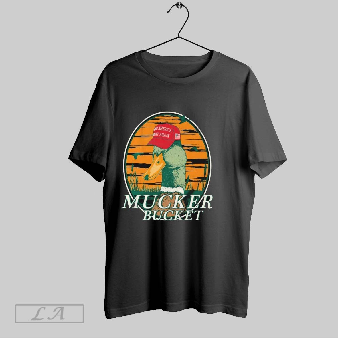 Original Mucker Bucket Make America Great Again Smart Duck Hoodie