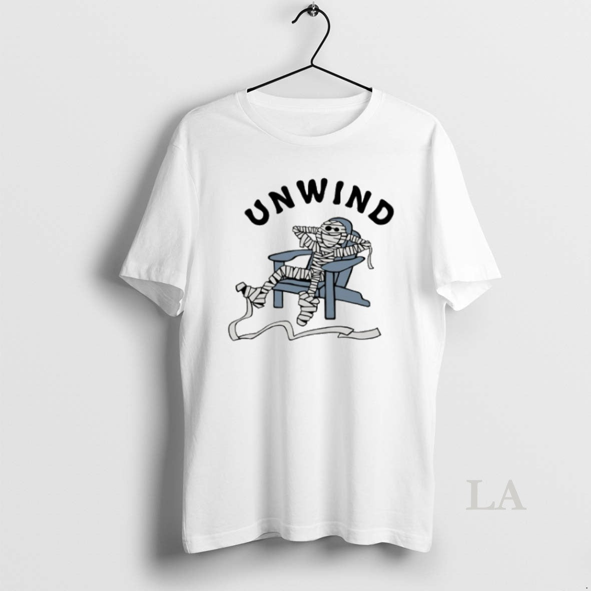 Original Mummy Unwind Halloween Tank Top Modern Art