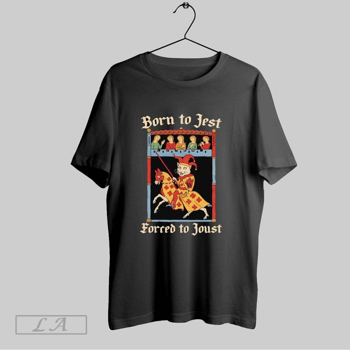 Original Mural Born To Jest Forced To Joust Tank Top Exclusive Fashion