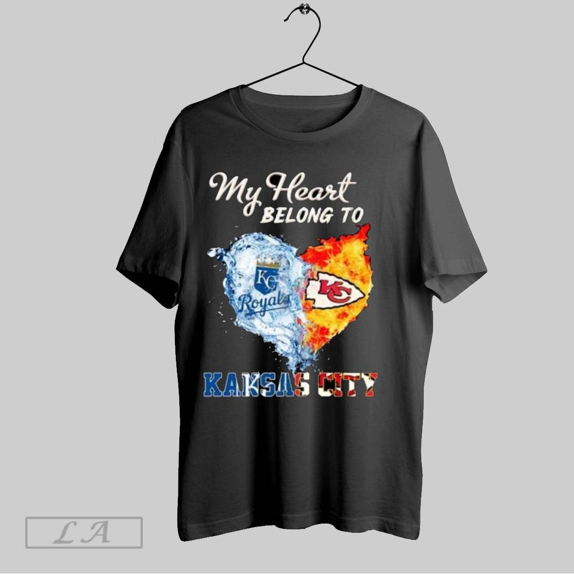 Original My Heart Belong To Kansas City Royals X Kansas City Chiefs