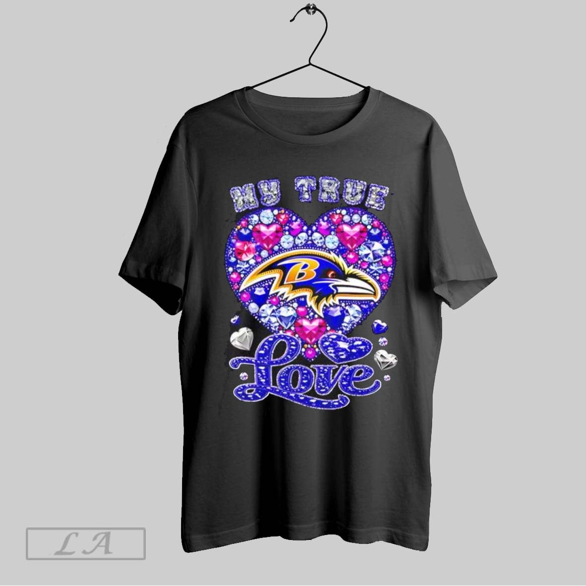 Original My True Love Baltimore Ravens Twinkle Tank Top Trendy Art