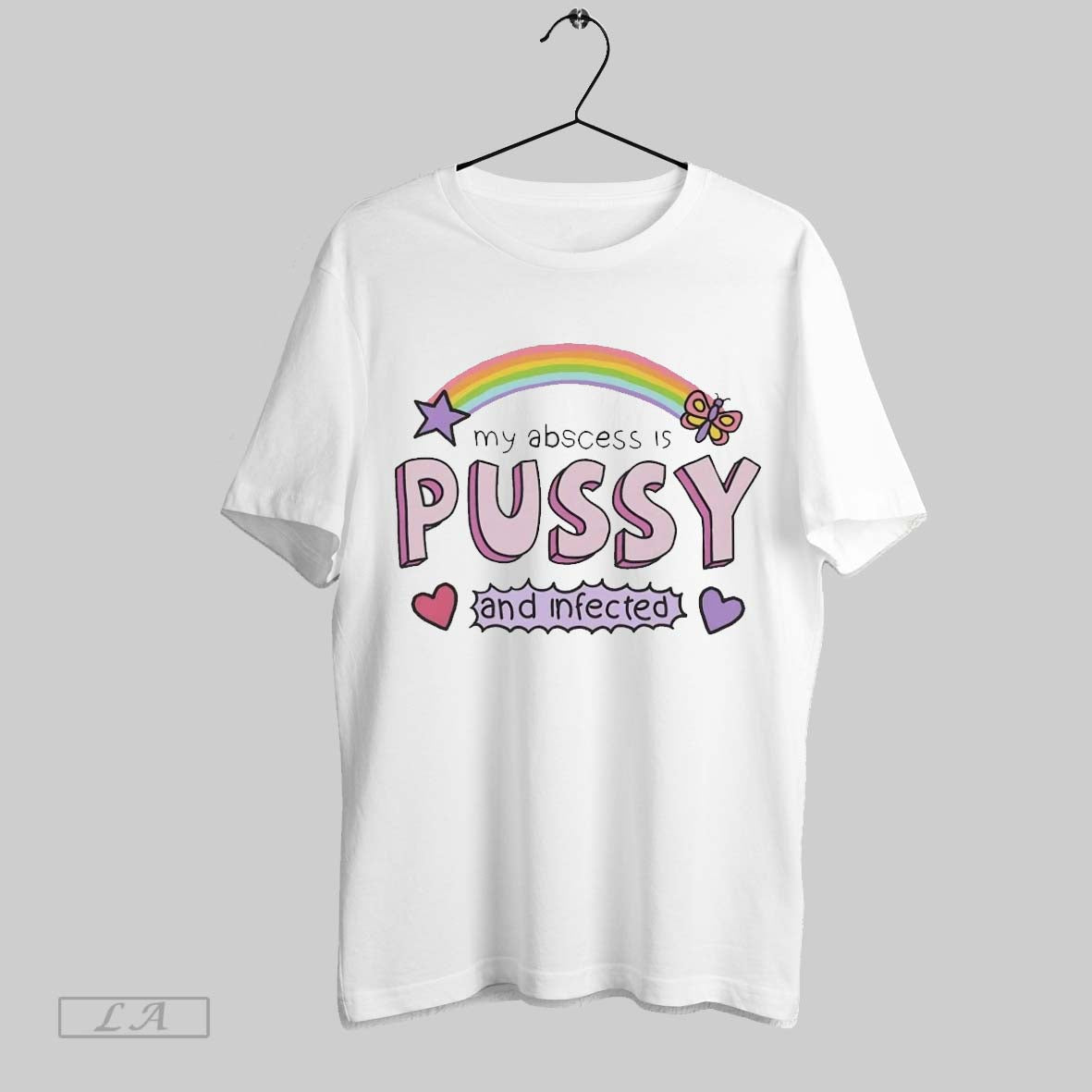 Original My Abscess Is Pussy And Infected TShirt Vintage Merch