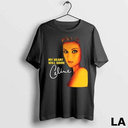 Original My Heart Will Goon Celine Signature Long Sleeve Classic