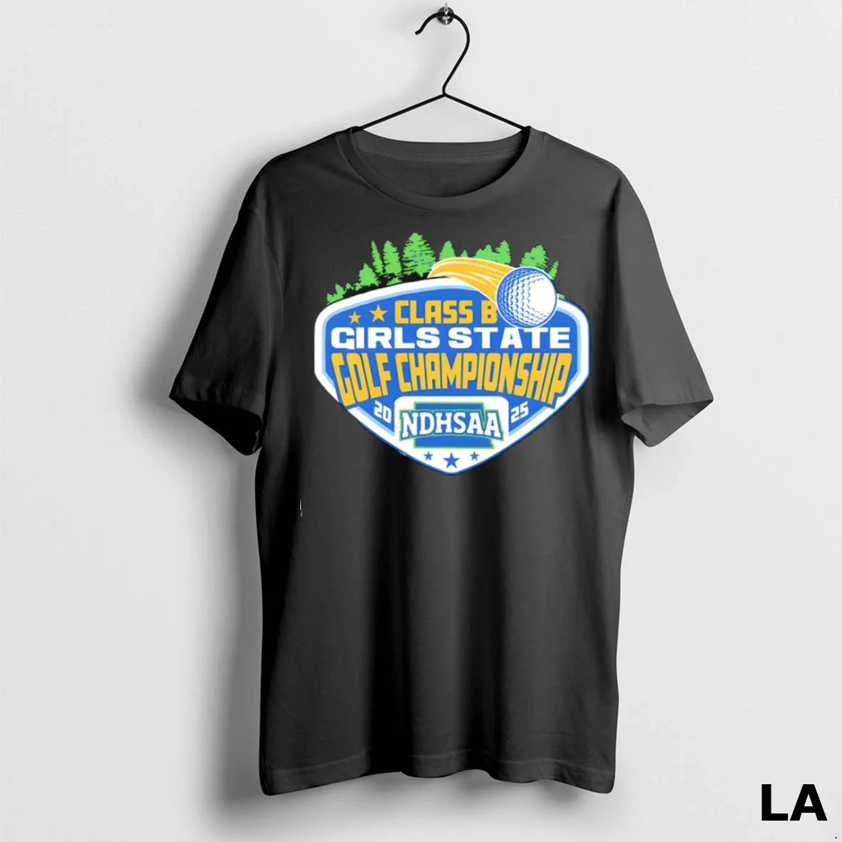 Original Ndhsaa Class B State Golf Championship 2025 Tee Vintage Look