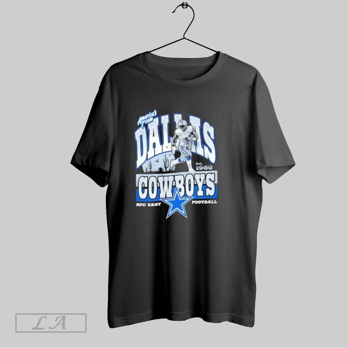 Original Nfc East Americas Team Dallas Cowboys Football Est 1960