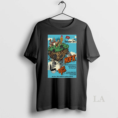 Original Nofx Alexs Bar E Anaheim Long Beach Ca October 3 2025 Tee