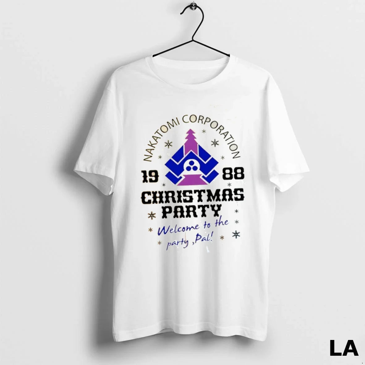 Original Nakatomi Corporation 1988 Party Welcome To Party Pal Shirt