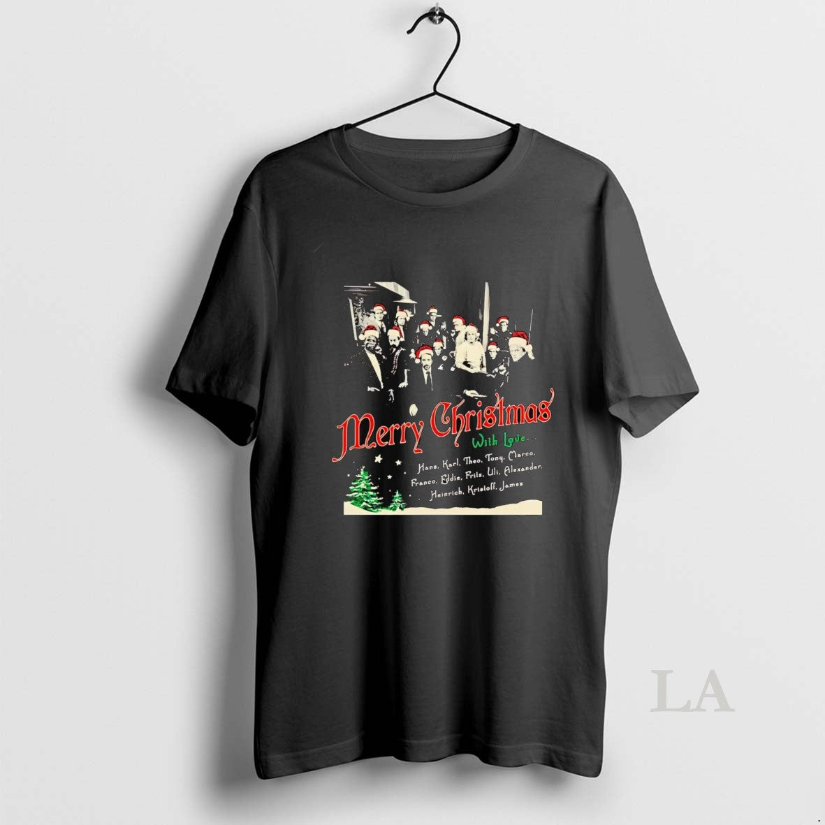 Original Nakatomi Crew Merry Love Tee Stylish Collection