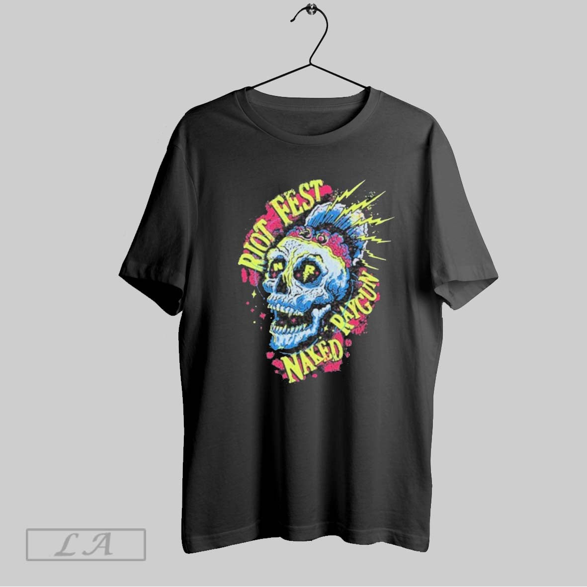 Original Naked Raygun Riot Fest 2025 Hoodie Classic Apparel