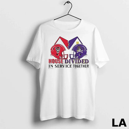 Original Nc State Wolfpack Vs East Carolina Pirates House Divided